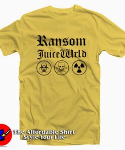 Ransom x Juice Wrld Vlone Danger Unisex T-shirt On Sale Ransom x Juice Wrld Vlone Danger Unisex T-shirt On Sale