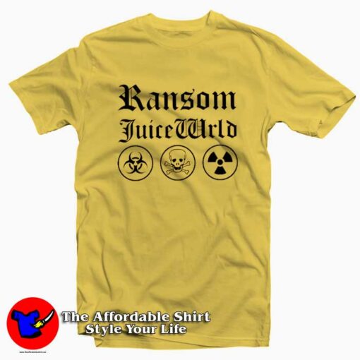 Ransom x Juice Wrld Vlone Danger Unisex T-shirt On Sale