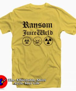 Ransom x Juice Wrld Vlone Danger Unisex T-shirt On Sale Ransom x Juice Wrld Vlone Danger Unisex T-shirt On Sale