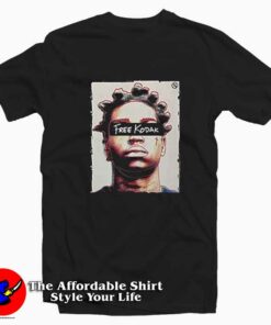 Rare Vintage Free Kodak Black Unisex T-shirt On Sale Rare Vintage Free Kodak Black Unisex T-shirt On Sale