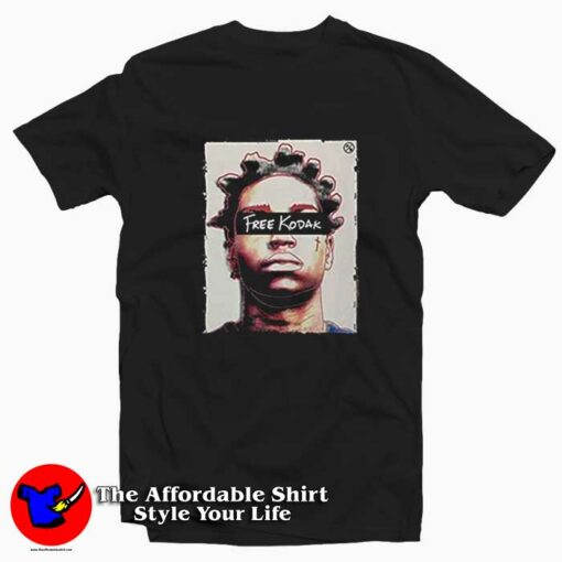 Rare Vintage Free Kodak Black Unisex T-shirt On Sale