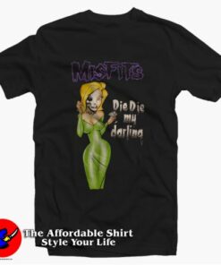 Rare Vintage Misfits Die Die My Darling Unisex T-Shirt On Sale