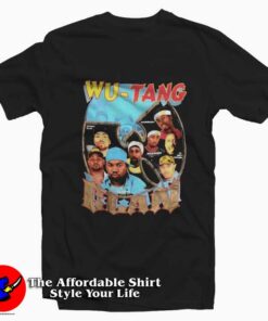 Rare Vintage Wu-Tang Clan 1995 T-shirt On Sale Rare Vintage Wu-Tang Clan 1995 T-shirt On Sale