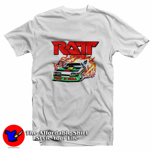 Ratt Dancing Undercover World Tour Unisex T-Shirt On Sale