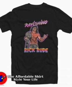 Ravishing Rick Rude 80s Wrestling Graphic T-Shirt On Sale