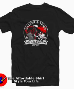 Razzer & Triko Fan Club Furry Fandom Art T-shirt On Sale Razzer & Triko Fan Club Furry Fandom Art T-shirt On Sale