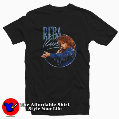 Reba McEntire Singer Vintage Unisex T-shirt On Sale