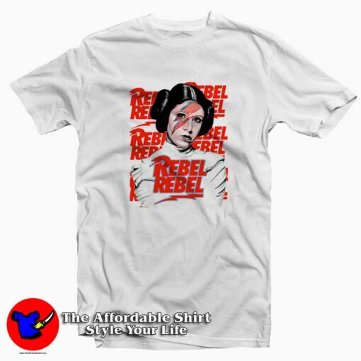 Rebel Star Wars Princess Leia Unisex T-Shirt Cheap