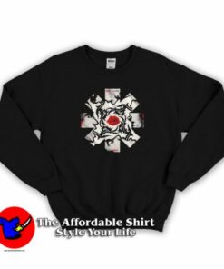 Red Hot Chili Peppers Blood Sugar Album Sweatshirt On Sale