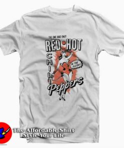 Red Hot Chili Peppers Devil Girl Unisex T-shirt On Sale Red Hot Chili Peppers Devil Girl Unisex T-shirt On Sale