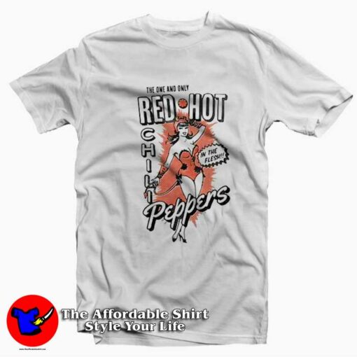 Red Hot Chili Peppers Devil Girl Unisex T-shirt On Sale