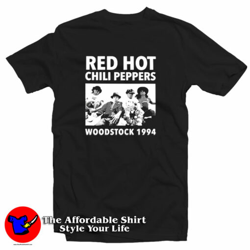 Red Hot Chili Peppers Woodstock 1994 T-Shirt