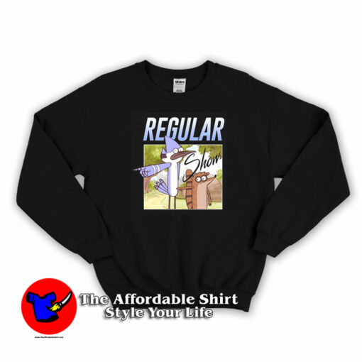 Regular Show Cartoon Unisex Vintage Sweatshirt On Sale