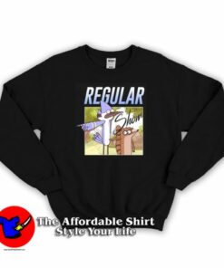Regular Show Cartoon Unisex Vintage Sweatshirt On Sale