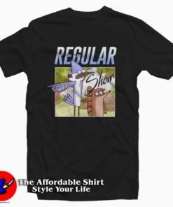 Regular Show Cartoon Unisex Vintage T-shirt On Sale Regular Show Cartoon Unisex Vintage T-shirt On Sale