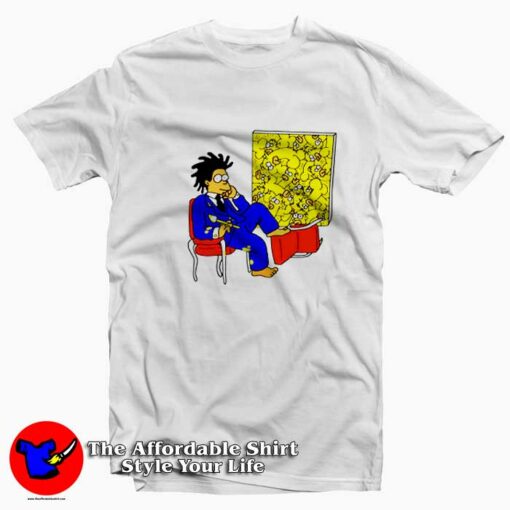 Relax Basquiat Simpson Unisex T-shirt On Sale