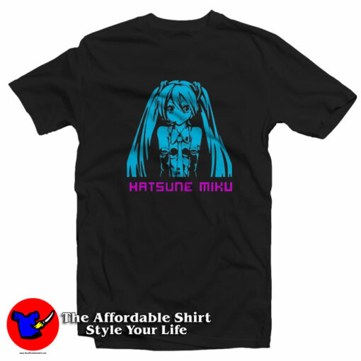 Remera Miku Hatsune Anime Unisex T-Shirt On Sale