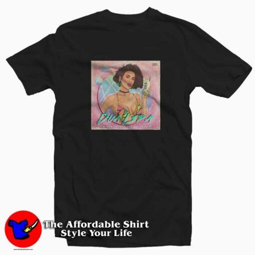 Retro 80s Album Dua Lipa I’m Sexy T-shirt On Sale