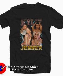 Retro Kylie Jenner Beautiful Pose Unisex T-shirt On Sale Retro Kylie Jenner Beautiful Pose Unisex T-shirt On Sale