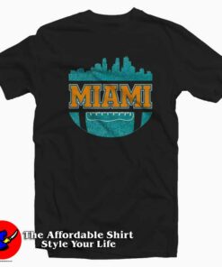 Retro Miami Football Vintage Dolphin T-shirt On Sale Retro Miami Football Vintage Dolphin T-shirt On Sale