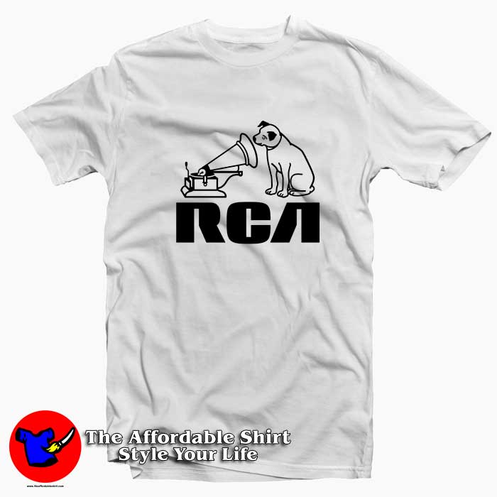 Retro Rca Victor Records Label Vintage T-Shirt On Sale Retro Rca Victor Records Label Vintage T-Shirt On Sale