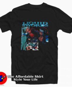 Retro Supreme Liquid Swords Unisex T-shirt On Sale