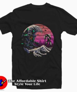 Retro Wave Eva Tee Shirt Retro Wave Eva Tee Shirt