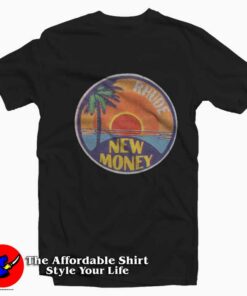 Rhude New Money Sunset Graphic T-Shirt On Sale Rhude New Money Sunset Graphic T-Shirt On Sale