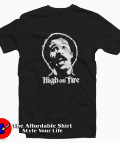 Richard Pryor Comedy High on Fire Unisex T-shirt On Sale Richard Pryor Comedy High on Fire Unisex T-shirt On Sale