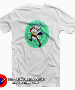 Rick And Morty Carry Graphic T-Shirt Cheap Rick And Morty Carry Graphic T-Shirt Cheap