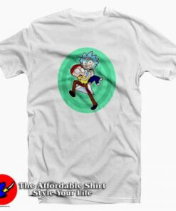 Rick And Morty Carry Graphic T-Shirt Cheap Rick And Morty Carry Graphic T-Shirt Cheap