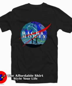 Rick & Morty Nasa Tee Shirt Rick & Morty Nasa Tee Shirt