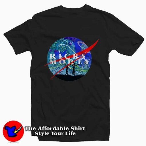 Rick & Morty Nasa Tee Shirt