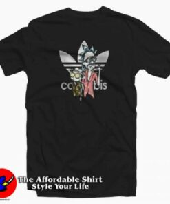 Rick Sanchez Smoking Cannabis Parody T-Shirt Cheap