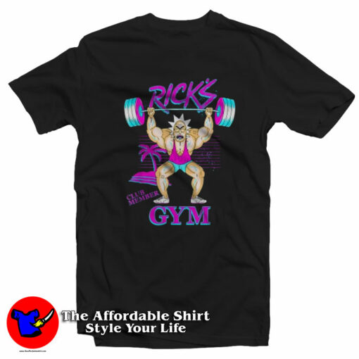 Rick and Morty Club Member Gym Unisex T-Shirt On Sale