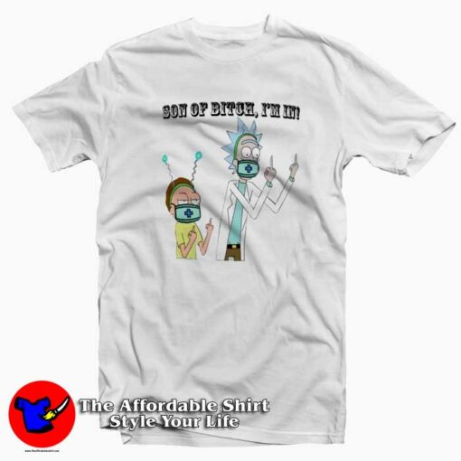 Rick and Morty Humor Coronavirus T-Shirt Trends