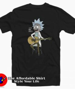 Rick and Morty Let Me Out Tiny Rick T shirt On Sale 2