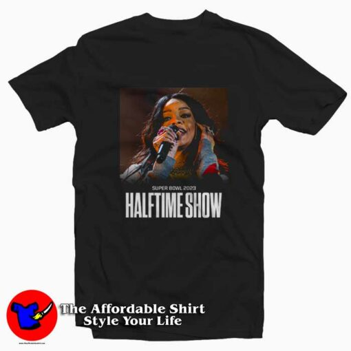 Rihanna Super Bowl Halftime Show Unisex T-Shirt On Sale