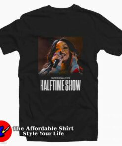 Rihanna Super Bowl Halftime Show Unisex T-Shirt On Sale