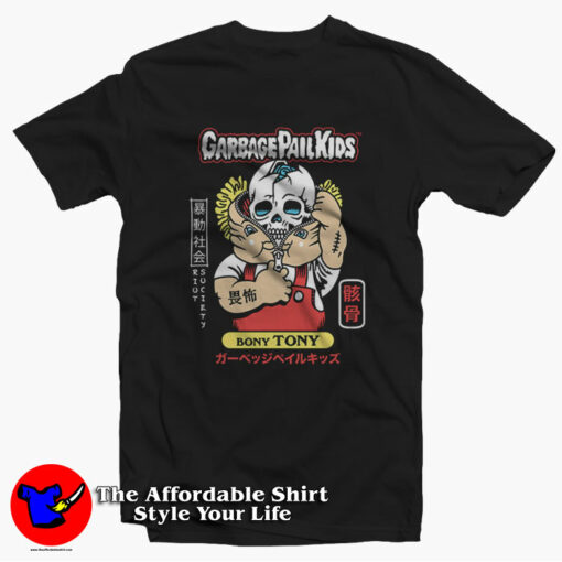 Riot Society Garbage Pail Kids Bony Tony T-shirt On Sale