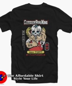 Riot Society Garbage Pail Kids Bony Tony T-shirt On Sale