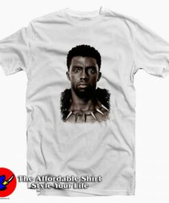 Rip Chadwick Boseman Men of Wakanda T-shirt Black Panther Loving memories