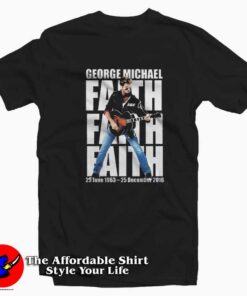 Rip George Michael Singers Unisex T-shirt On Sale Rip George Michael Singers Unisex T-shirt On Sale