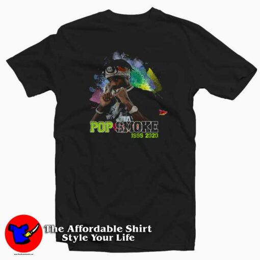 Rip Pop Smoke Quit Struggling In Life T-shirt On Sale