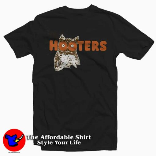 Ripple Junction Hooters Throwback Logo Unisex T-shirt Cheap