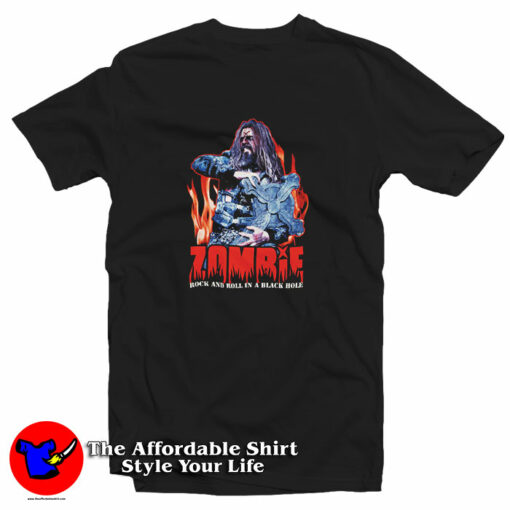 Rob Zombie Rock And Roll In A Black Hole T-Shirt