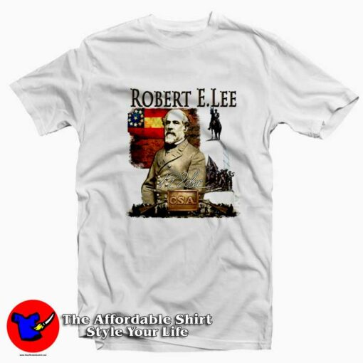 Robert E Lee Series American Civil War Themed T-shirt On Sale