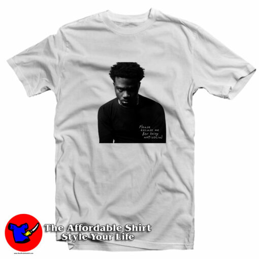 Roddy Ricch Excuse Me For Being Antisocial T-Shirt On Sale