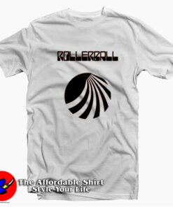 Rollerball 1975 Movie James Caan Retro Vintage T-Shirt On Sale Rollerball 1975 Movie James Caan Retro Vintage T-Shirt On Sale