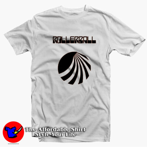 Rollerball 1975 Movie James Caan Retro Vintage T-Shirt On Sale